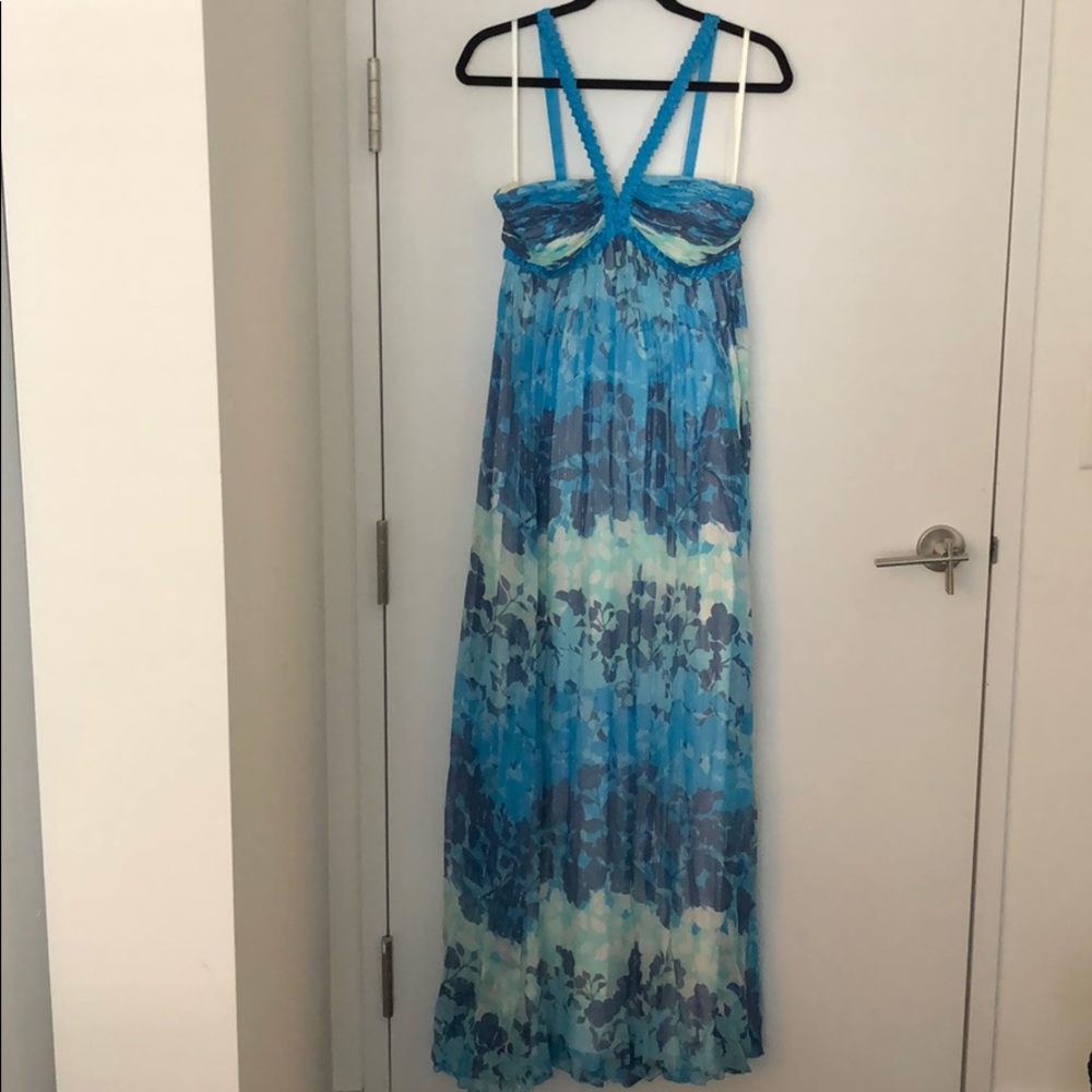 BCBG Maxazria blue gown, size 0-2 / XS